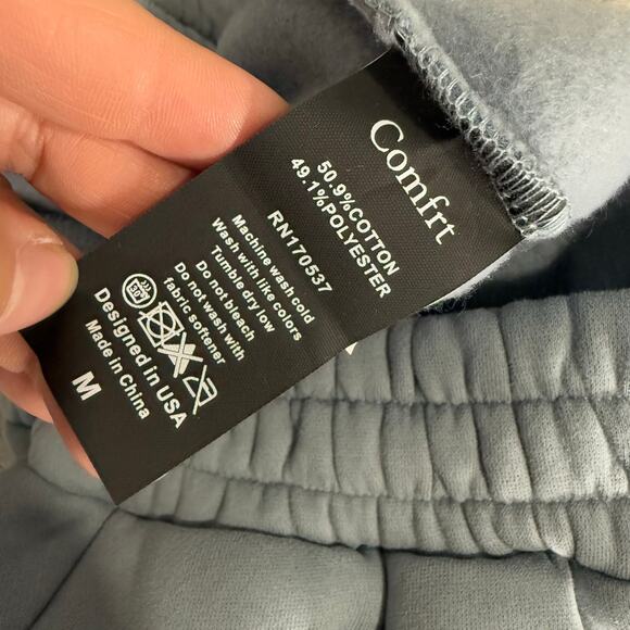 Comfrt Signature Sweatpants, Sky, M - Picture 3 of 5